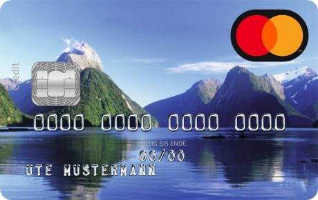 Mastercard Basis (Debitkarte) mit dem Motiv: Schlange